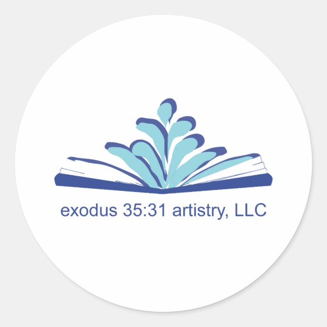 Exodus 35:31 Artistry stickers (Front)