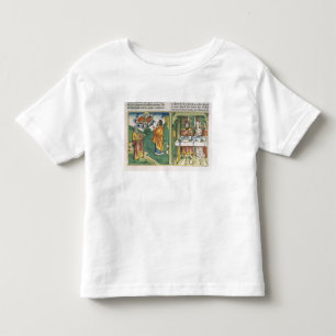 Exodus 8 1-15 The Seven Plagues of Egypt: Moses an Toddler T-Shirt