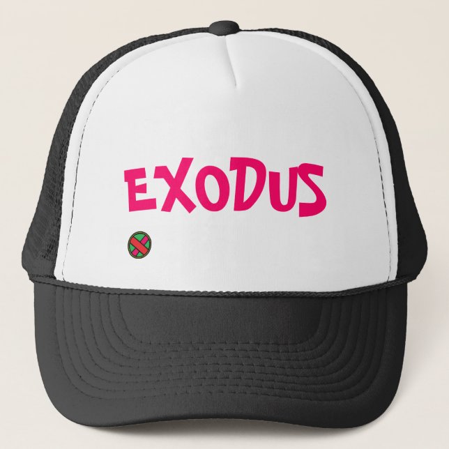 Exodus logo, EXODUS Trucker Hat (Front)