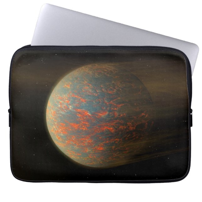 Exoplanet 55 Cancri E And Its Molten Surface Laptop Sleeve (Front)
