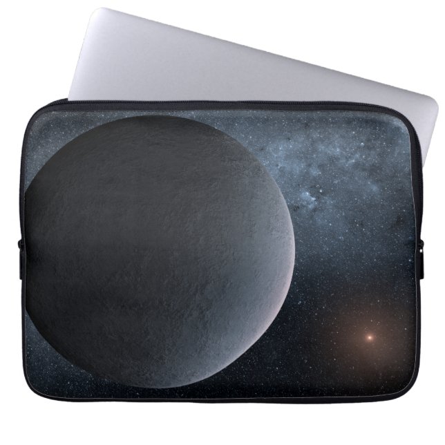 Exoplanet Ogle-2016-Blg-1195lb Orbits A Small Star Laptop Sleeve (Front)