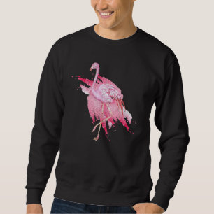 Exotic Animal Pink Flamingo Tropical Flamingo Sweatshirt