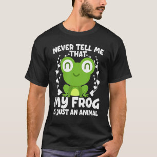 Exotic Animal Tadpole Herpetology Frog T-Shirt