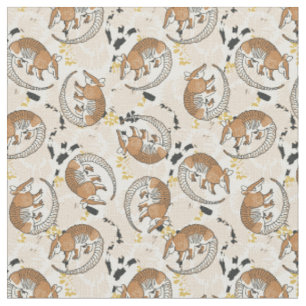 Exotic animals neutral tone fabric