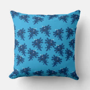 Exotic Axototl Salamander Cushion