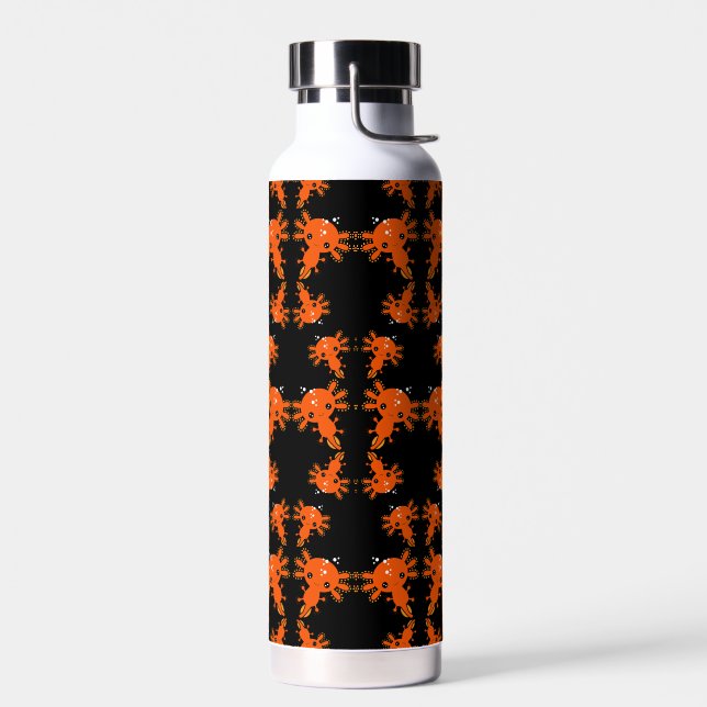 Exotic Axototl Salamander Water Bottle (Left)