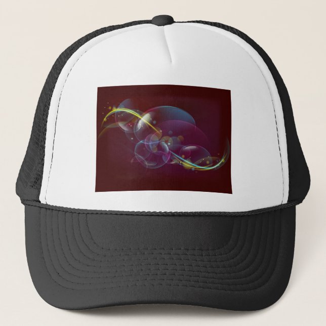 Exotic Background Trucker Hat (Front)