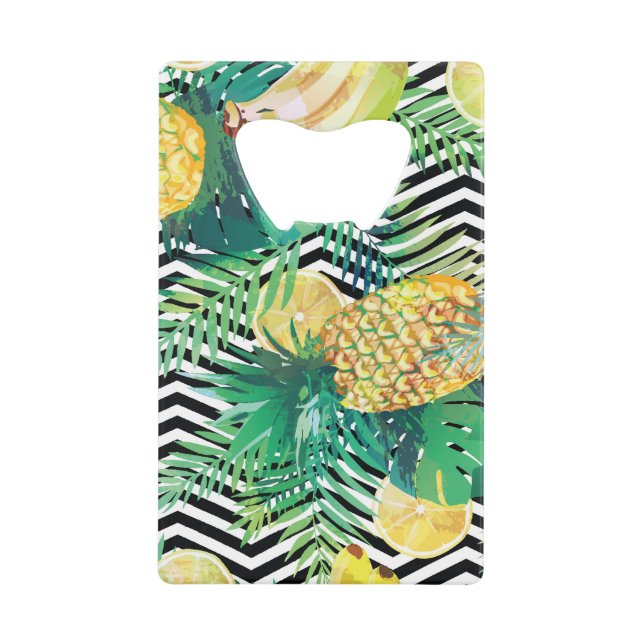 Exotic Bananas Lemons Tropical Seamless (Front)