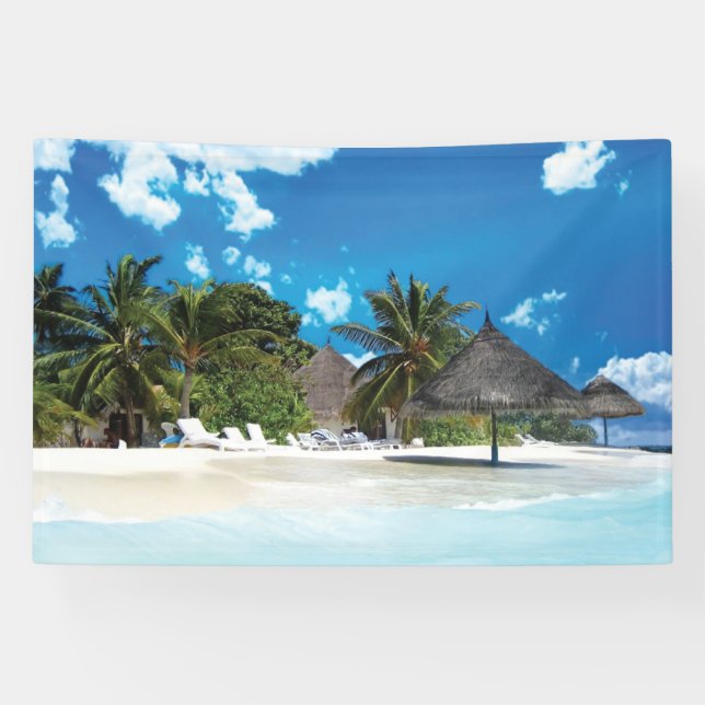 Exotic Beach  Banner (Horizontal)