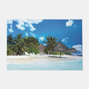 Exotic Beach  Doormat