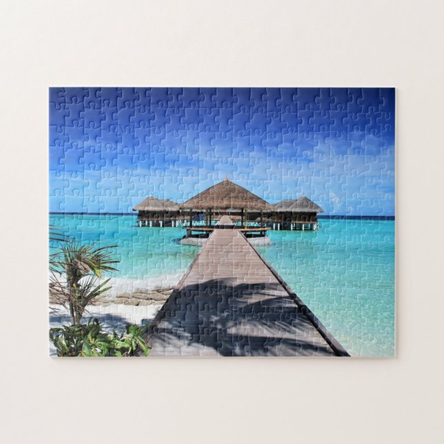 Exotic Beach - Jigsaw Puzzle (Horizontal)