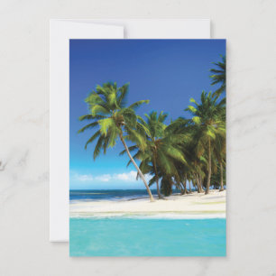 Exotic beach throw pillow card