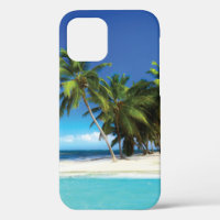 Exotic beach throw pillow