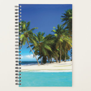 Exotic beach throw pillow planner