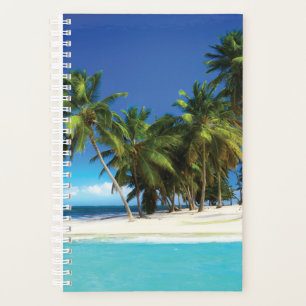 Exotic beach throw pillow planner