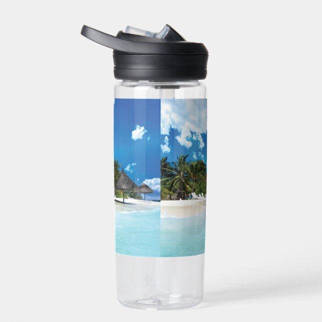 Exotic Beach Water Bottle (Right)
