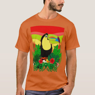 Exotic Bird Lover Birdwatching Ornithology Tropica T-Shirt