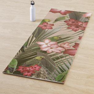 Exotic Bird Paradise 4 #art #tropical Yoga Mat