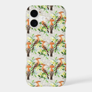 Exotic Birds On Lace