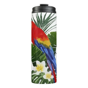 Exotic Birds Parrots Ara Tropical Thermal Tumbler
