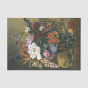 Exotic blooms in a Grecian vase Decoupage Tissue Paper