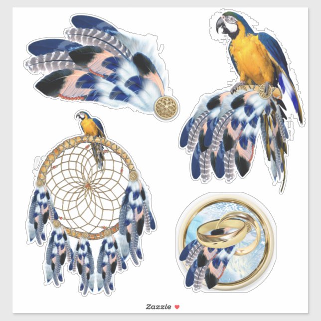Exotic Blue Dream Catcher (Sheet)