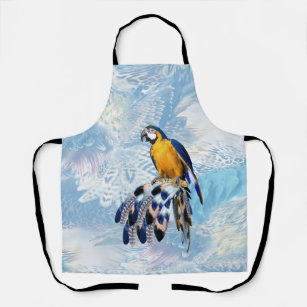 Exotic Blue Dream Catcher bridesmaid gift All-Over Apron