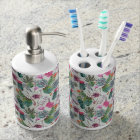 Exotic Boho Watercolor Cactus & Succulent Pattern