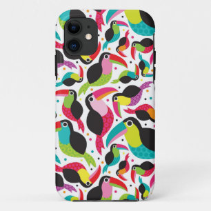 exotic brazil toucan bird background Case-Mate iPhone case