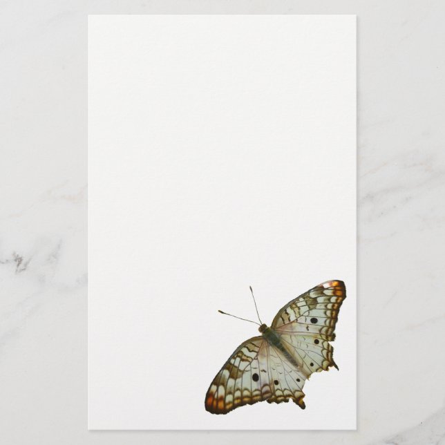 Exotic Butterfly from St. Lucia Stationery (Front)