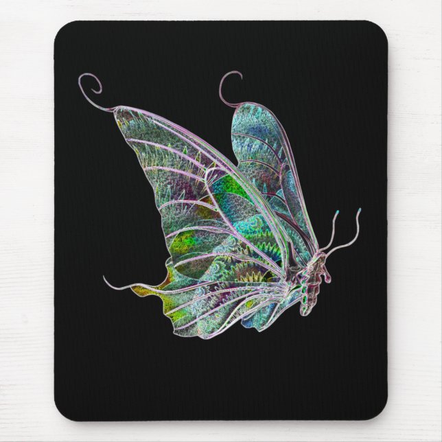 Exotic Butterfly Mousepad (Front)
