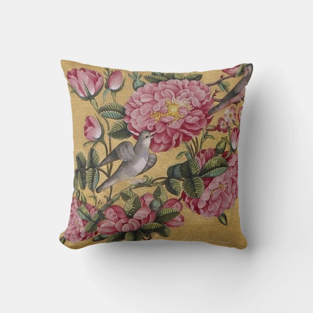 Exotic Camellias Cushion (Front)