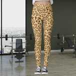 Exotic Cheetah Print<br><div class="desc">Natural leopard print with mustard brown and black colours Leggings are a bold and fashionable choice with a vivid brown background and an intricate leopard print pattern. The unique combination of the striking brown colour and the classic leopard print creates a captivating fusion of modern and animalistic aesthetics. These leggings...</div>