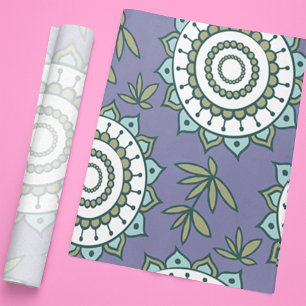 Exotic Coloured Mandala Tissue Paper