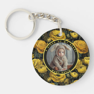 Exotic Dad Fathers Day Gifts Photo Ranunculus Key Ring