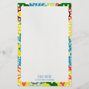 EXOTIC DAISY Stationery/Letterhead Stationery