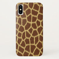 Exotic Faux Giraffe Print Animal Fur Pattern