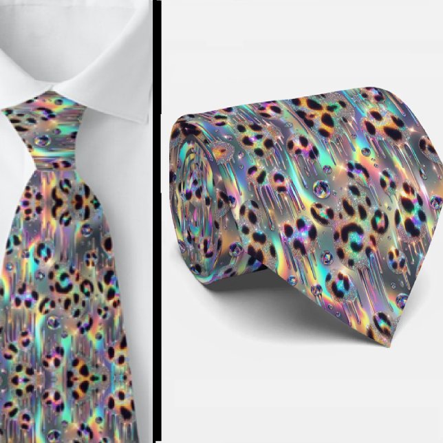 Exotic Faux Silk | Luxury Trendy Opal Gentleman's Tie (Creator Uploaded)