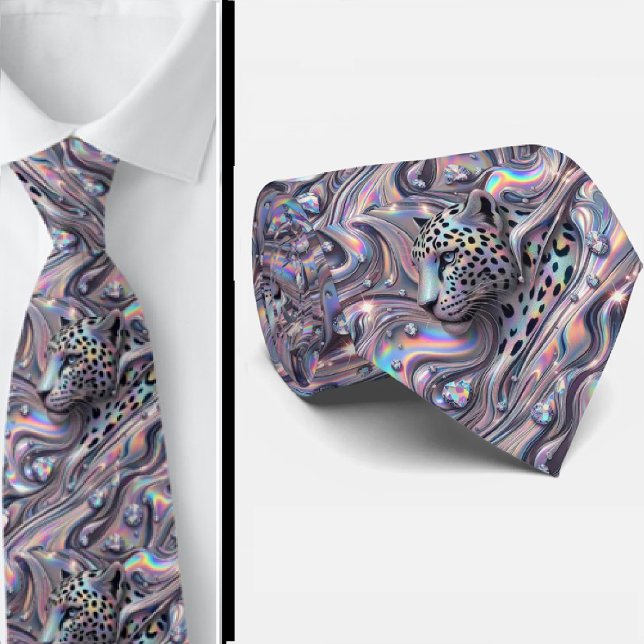 Exotic Faux Silk | Luxury Trendy Opal Gentleman's Tie (Creator Uploaded)