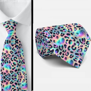 Exotic Faux Silk Luxury Trendy Opal Gentleman's Tie