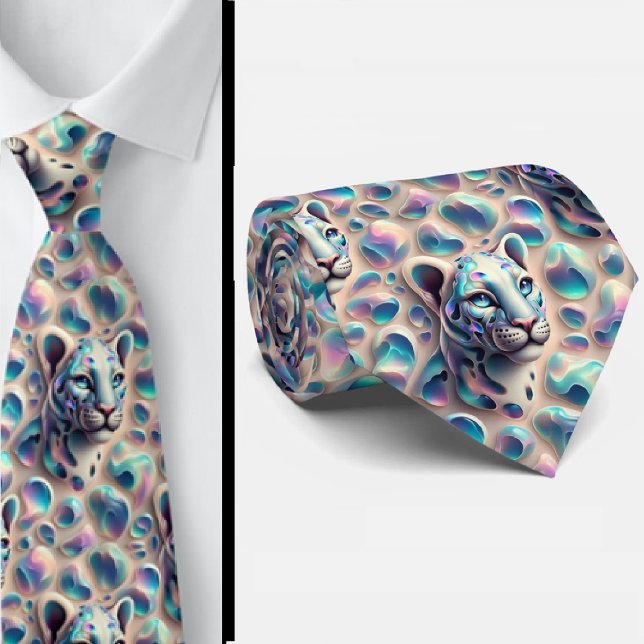Exotic Faux Silk | Luxury Trendy Opal Gentleman's Tie (Creator Uploaded)