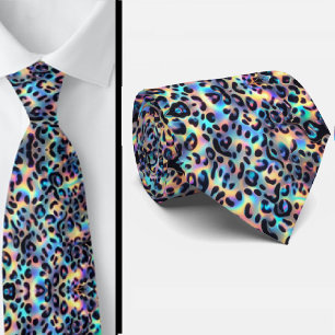 Exotic Faux Silk Luxury Trendy Opal Gentleman's Tie