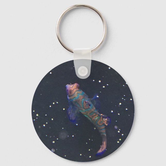 Exotic Fish Picture Key Ring (Front)