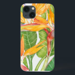 Exotic Flowers Watercolor iPhone 13 Case<br><div class="desc">Exotic Flowers Watercolor  Artist: Tim OToole</div>
