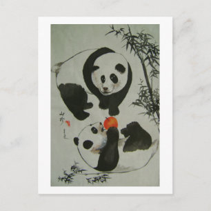 exotic food postcard