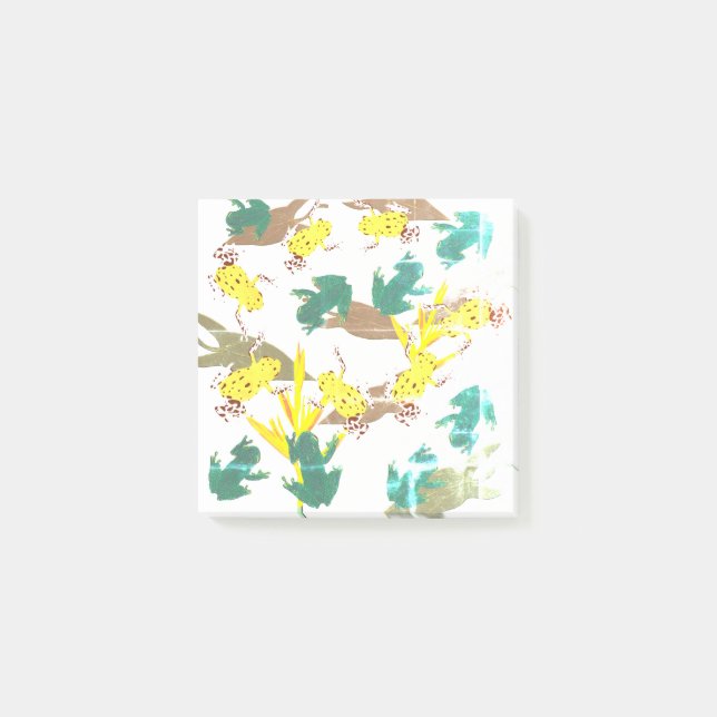 Exotic Frogs Post-it Notes (Front)