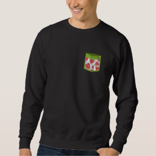 Exotic Fruit Tropical Summer Vacation Pocket Water Sweatshirt