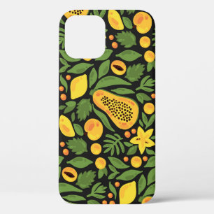 Exotic Fruits: Colourful Summer Seamless iPhone 12 Case