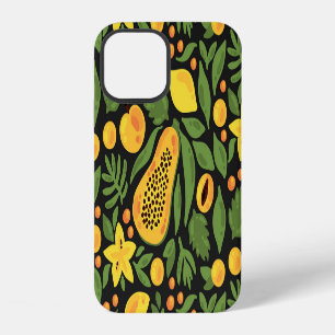Exotic Fruits: Colourful Summer Seamless iPhone 12 Case
