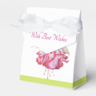 Exotic Fuchsias on a Favour Box